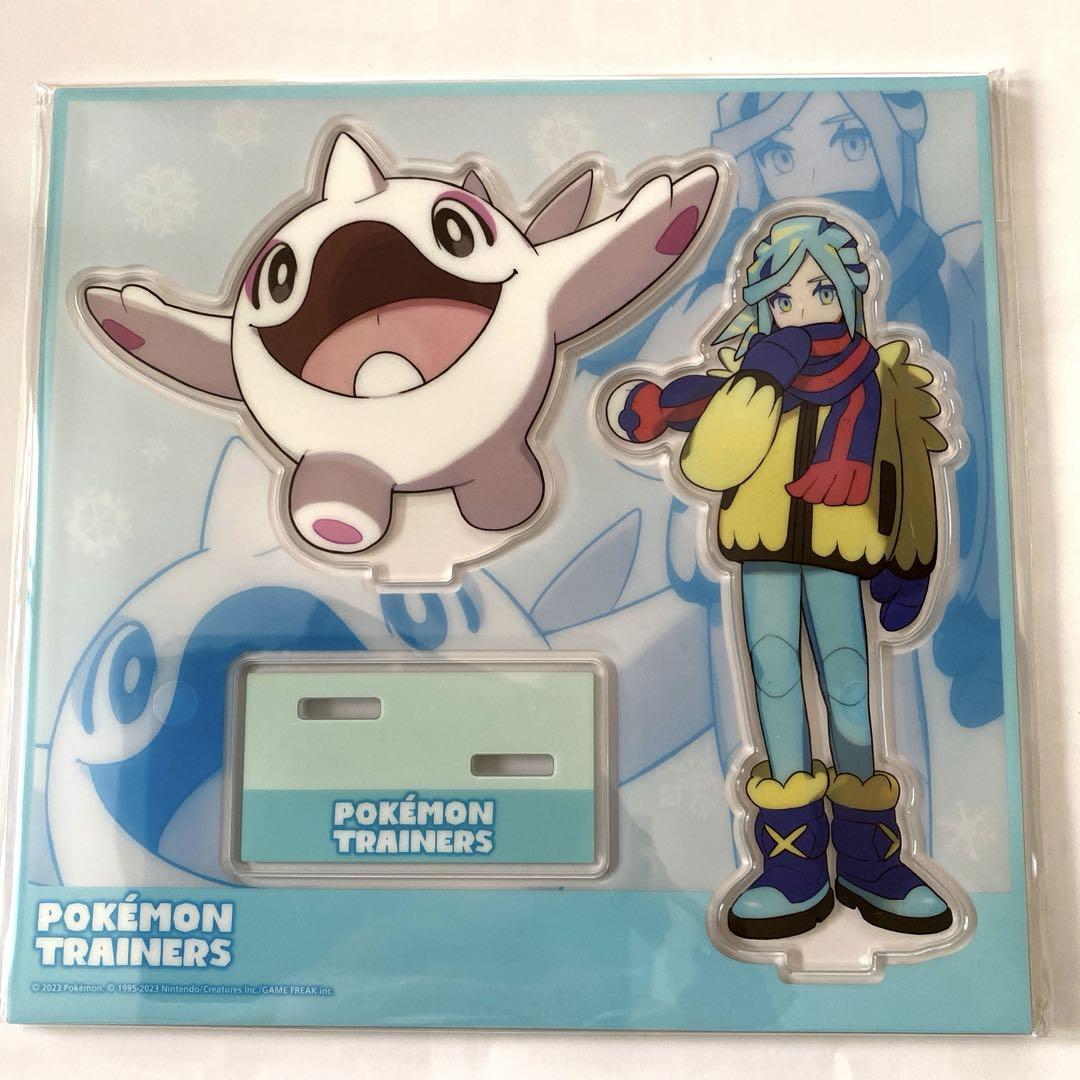 ポケモン グルーシャ アクリルスタンド アクリルスタンド POKÉMON TRAINERS グルーシャ＆アルクジラ