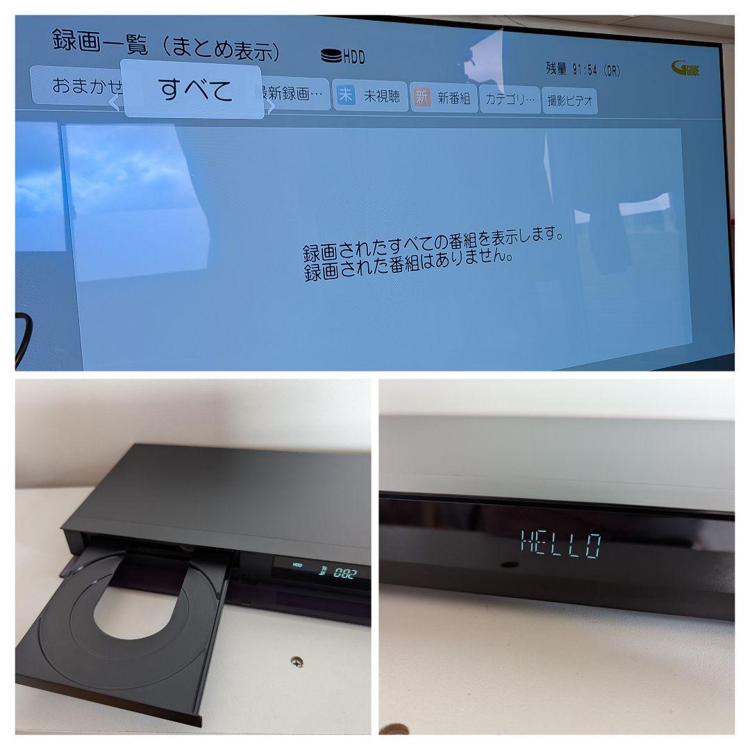 のん Panasonic DMR-2W100 ブルーレイレコーダー 1TB