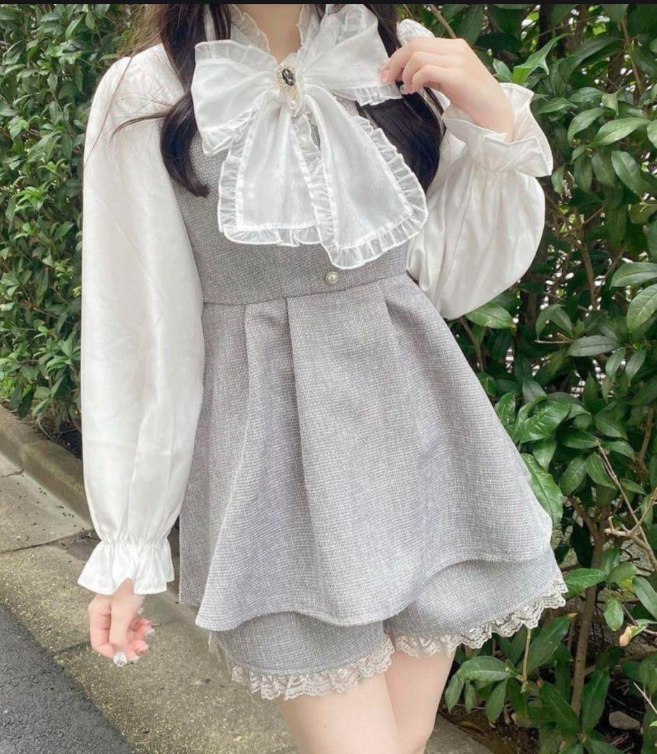 ロジータ　rojita　BIGリボンツイードセットアップ