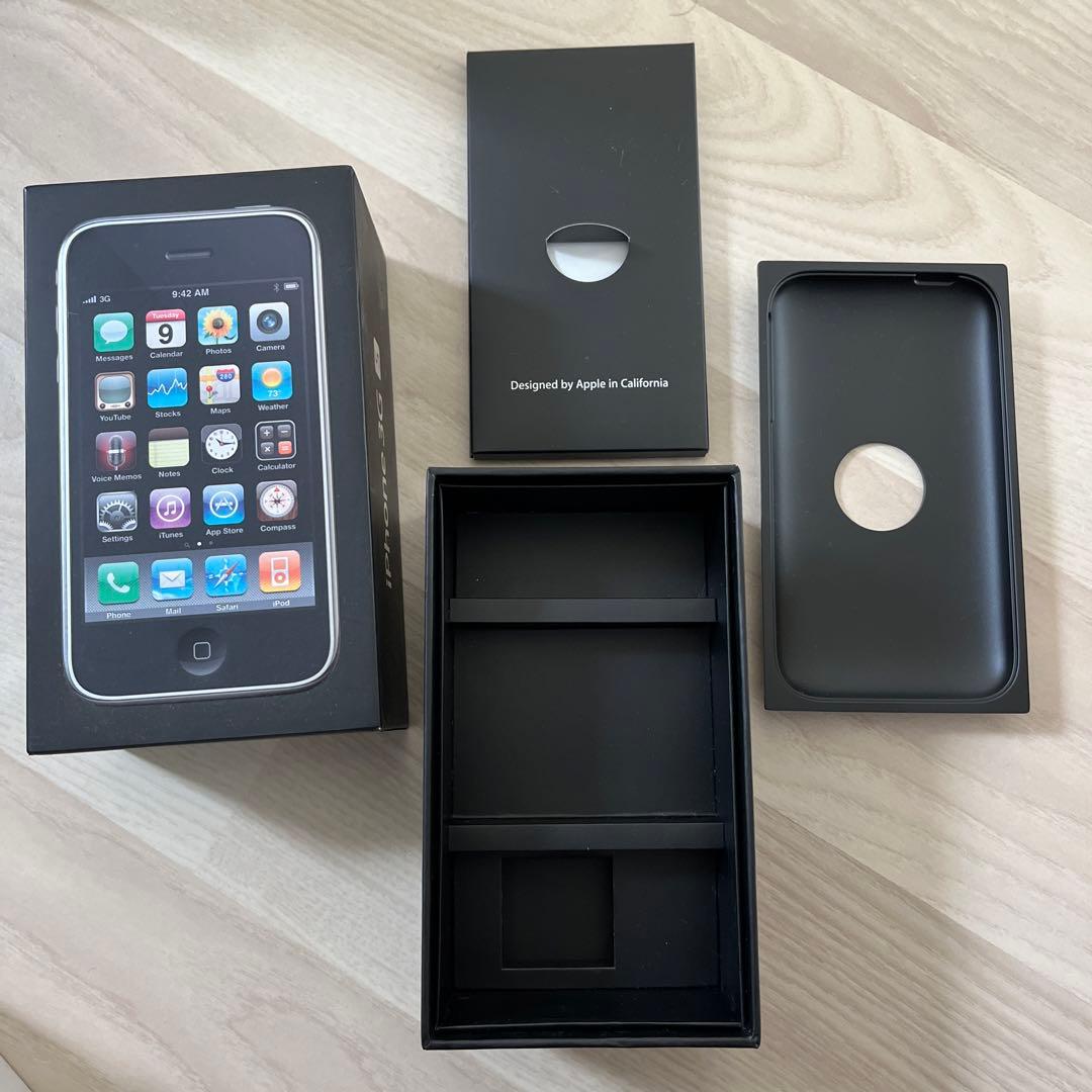 iPhone3G 黒BLACK 16GB 箱のみ Apple iPhone 3G 16GB 黒 Unlocked Apple iPhone 3G 16 GB - GPS Black