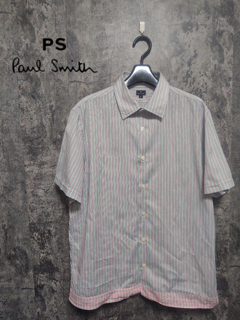 PS Paul Smith ストライプ 半袖シャツ