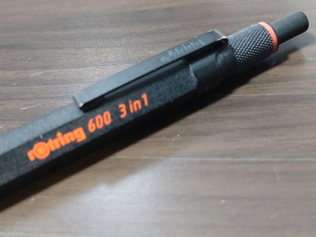 m945さま専用です レア！ロットリング　3in1 赤黒ボールペン　シャープペン 楽天市場】ロットリング600 3in1 黒・赤ボールペン＋シャープ