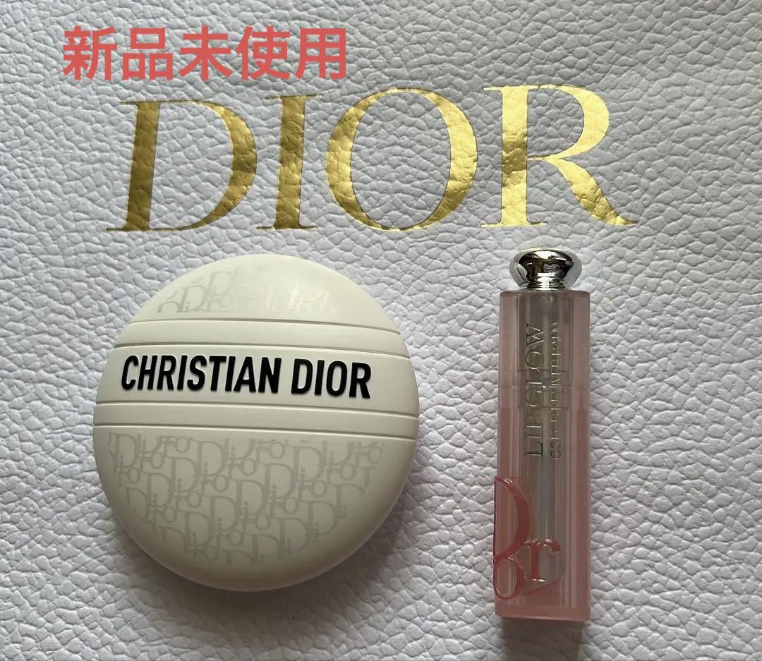 【新品未使用】Dior ルボーム & アディクトリップグロウ 001