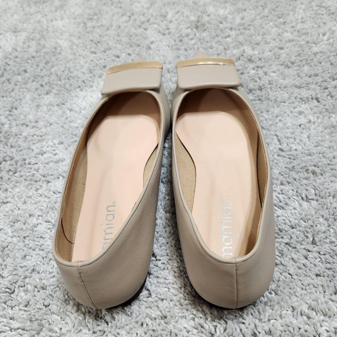 MAMIAN プレートバックル付き フラットパンプス mamian｜プレートバックルパンプス | Rakuten Fashion(楽天