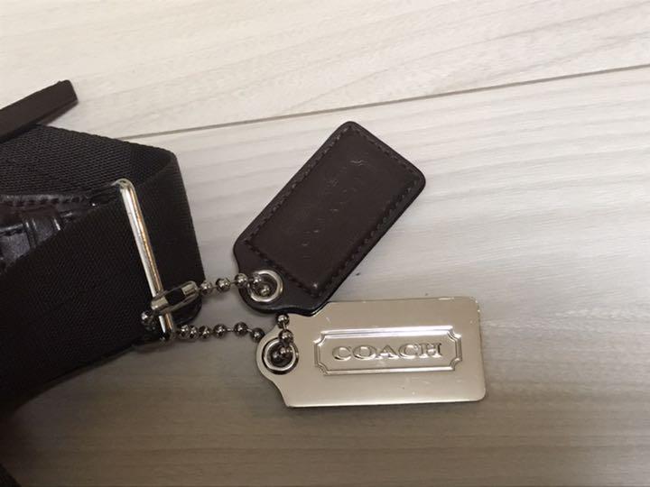 コーチ レザーボディバッグ ネイビー s4I8A-m22157671358 COACH 即納特価