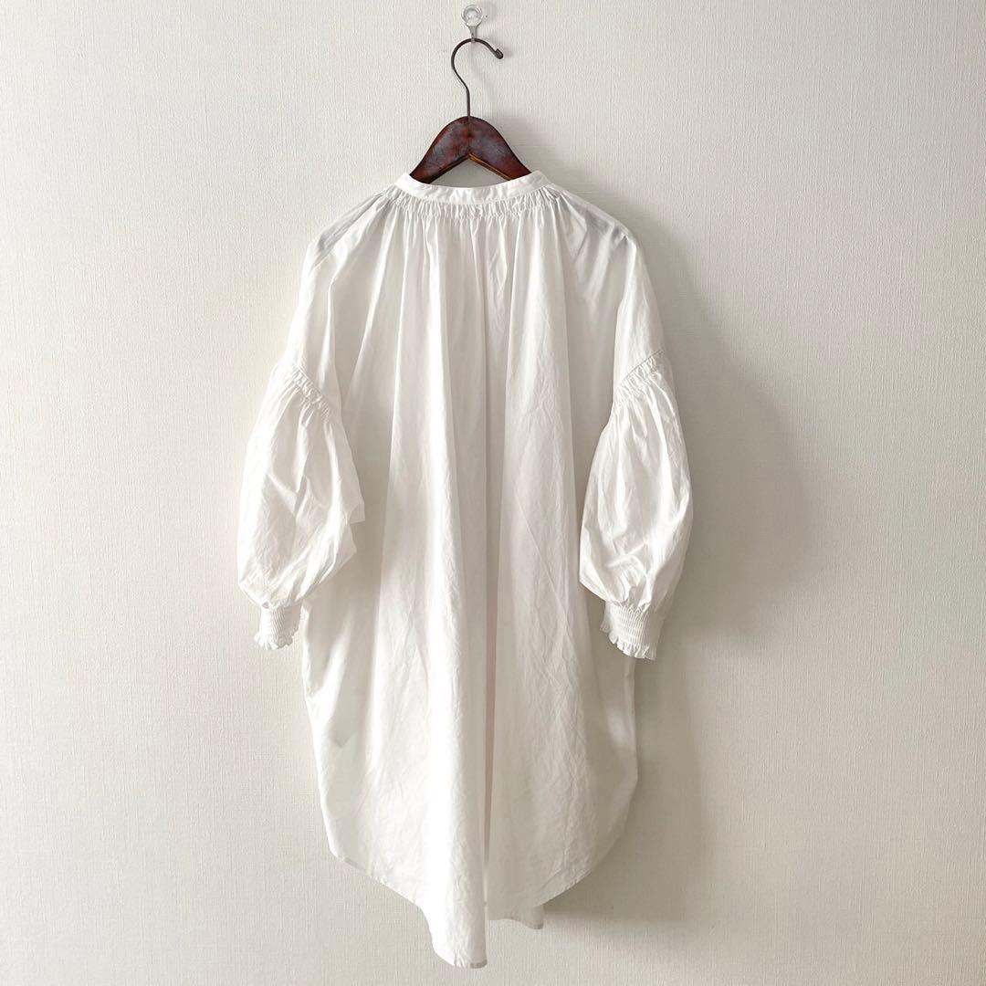 ビアズリー トリプルシャーリングシャツ　ホワイト