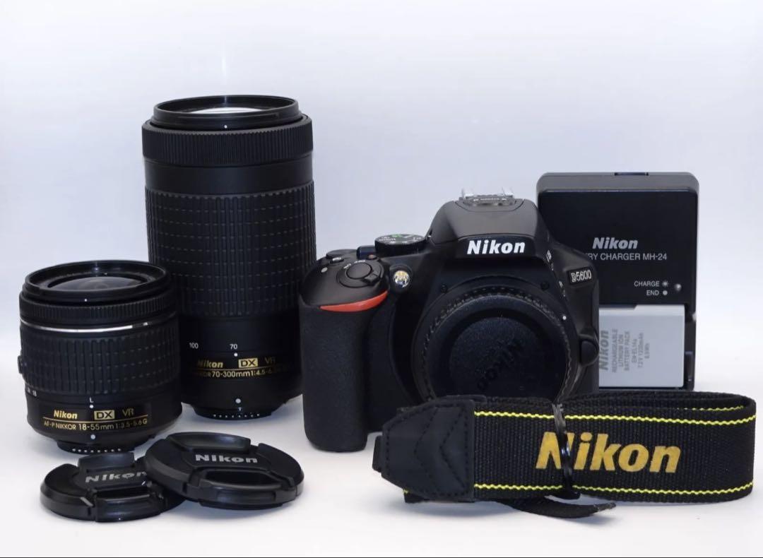Nikon D5600 デジタル一眼レフカメラ（単焦点レンズ付）