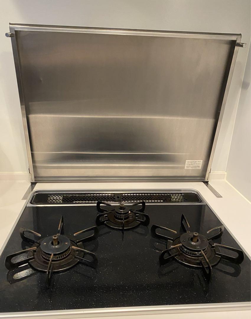 コンロカバー ステンレス製　システムキッチン用 60cm