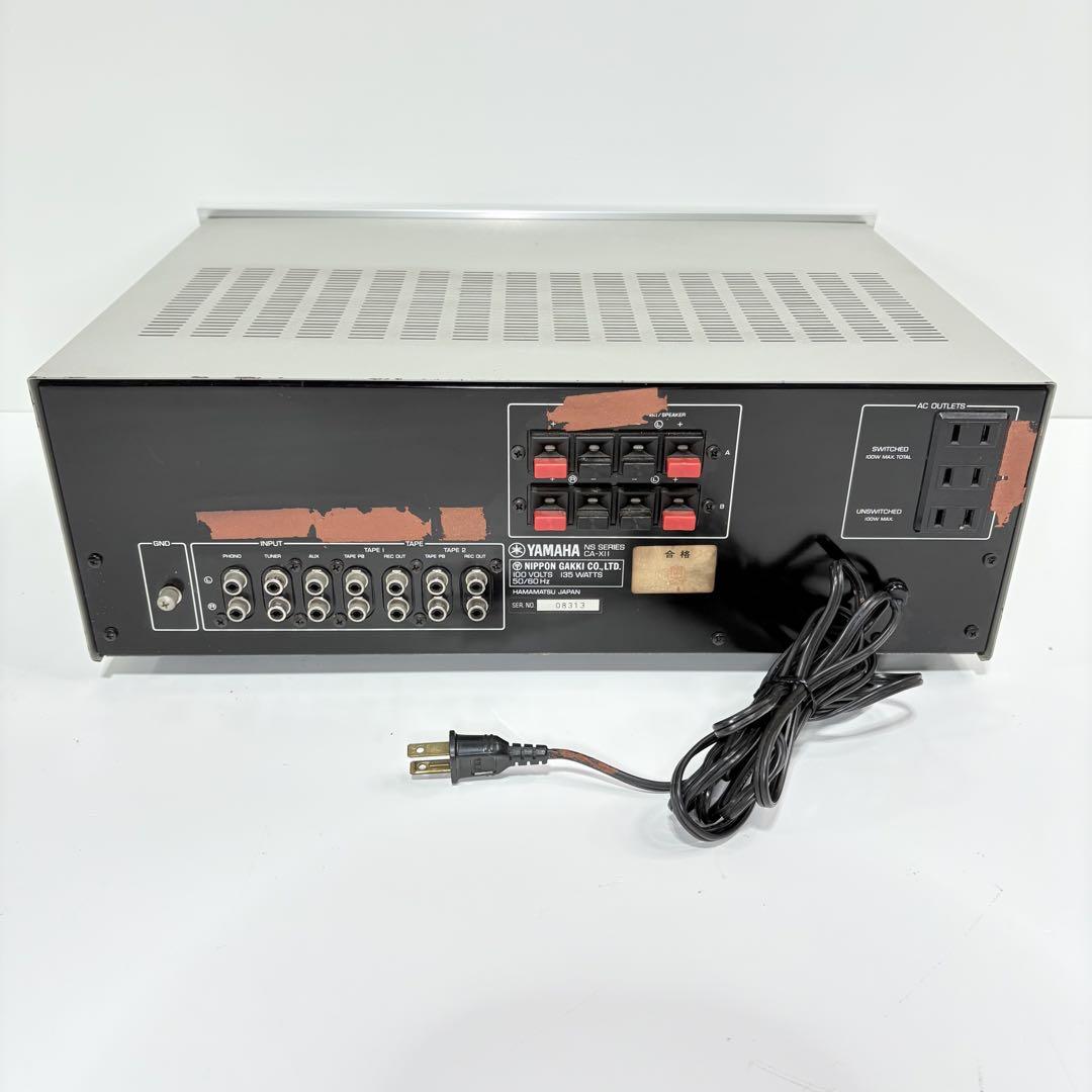 【完動品】 YAMAHA ヤマハ プリメインアンプ CA-X11 (2092) 完動品】 YAMAHA ヤマハ プリメインアンプ CA-X11 (2092) - メルカリ