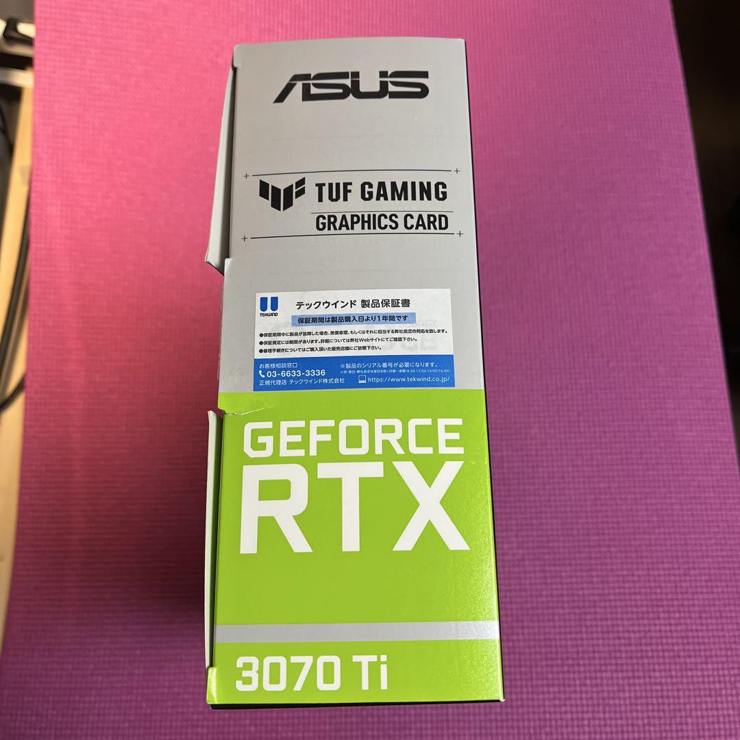 S*a様 ASUS TUF-RTX3070TI-08G-GAMING