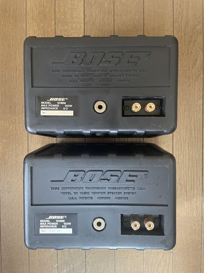 BOSE 101MM スピーカー 2台セット バナナプラグ対応改造 - メルカリ