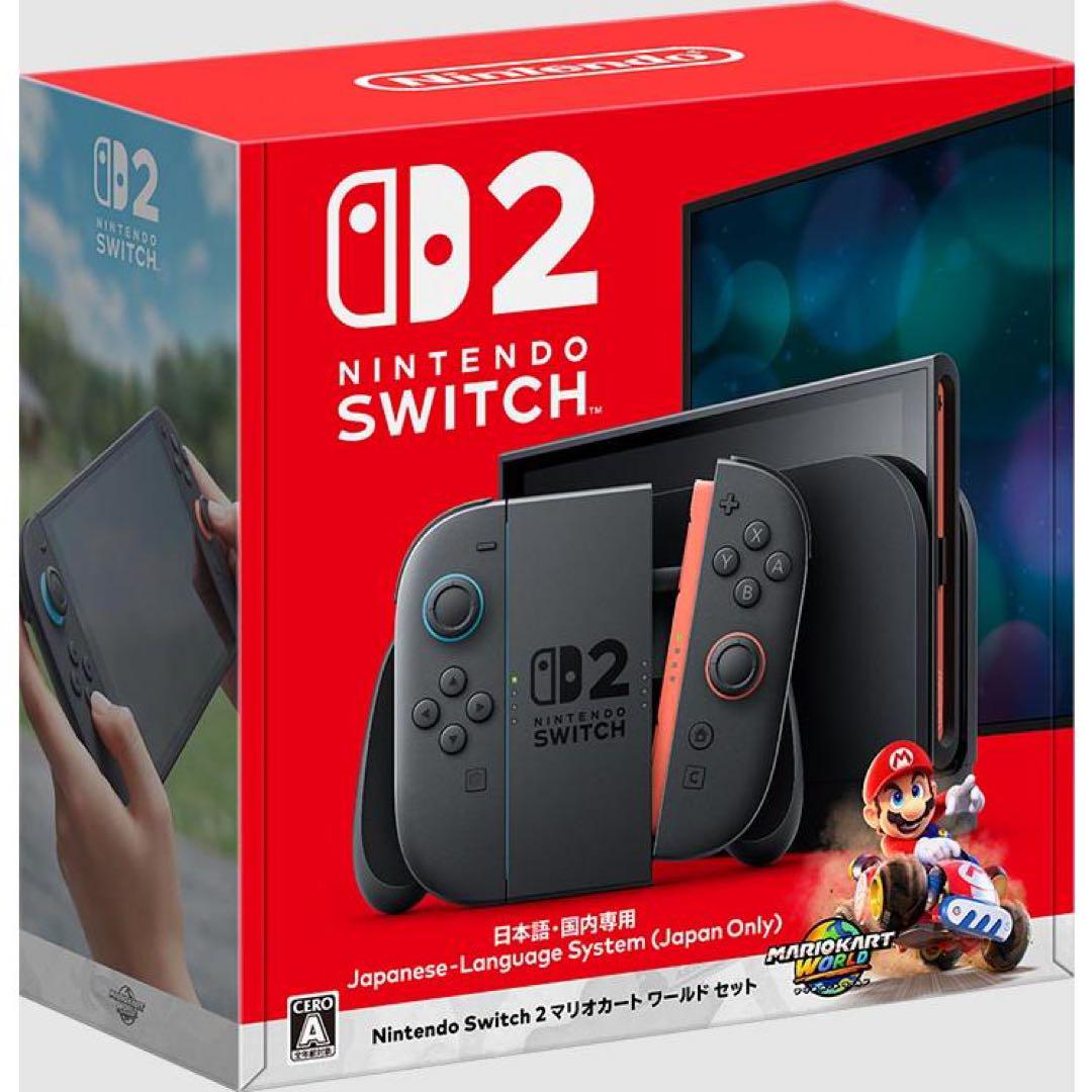 女の子の形をしたNINTENDO Switch2 [国内•日本語専用]の絵 Nintendo Switch Switch2 本体 日本語・国内専用モデル 新品未
