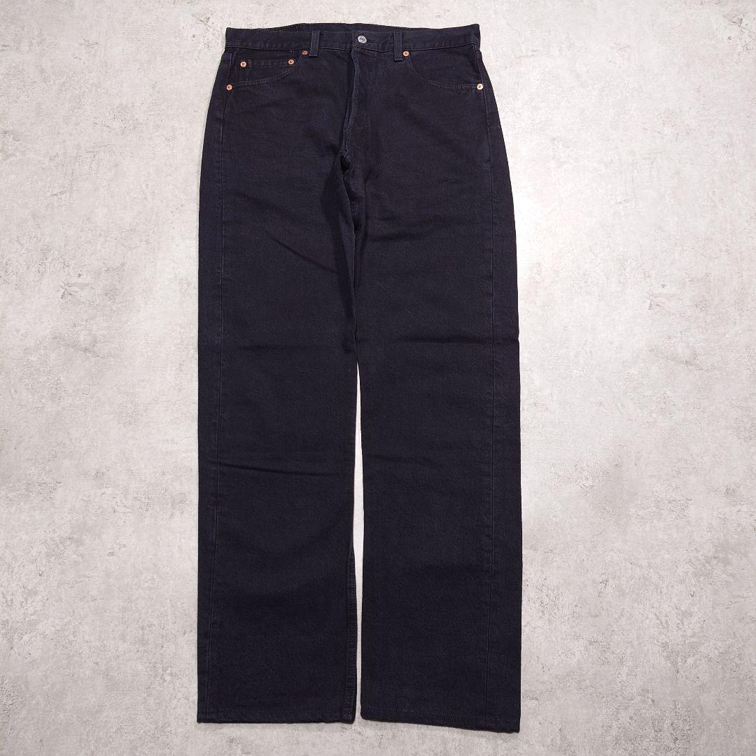 90s Levi's 501 後染めブラック USA製 W34 ヴィンテージ
