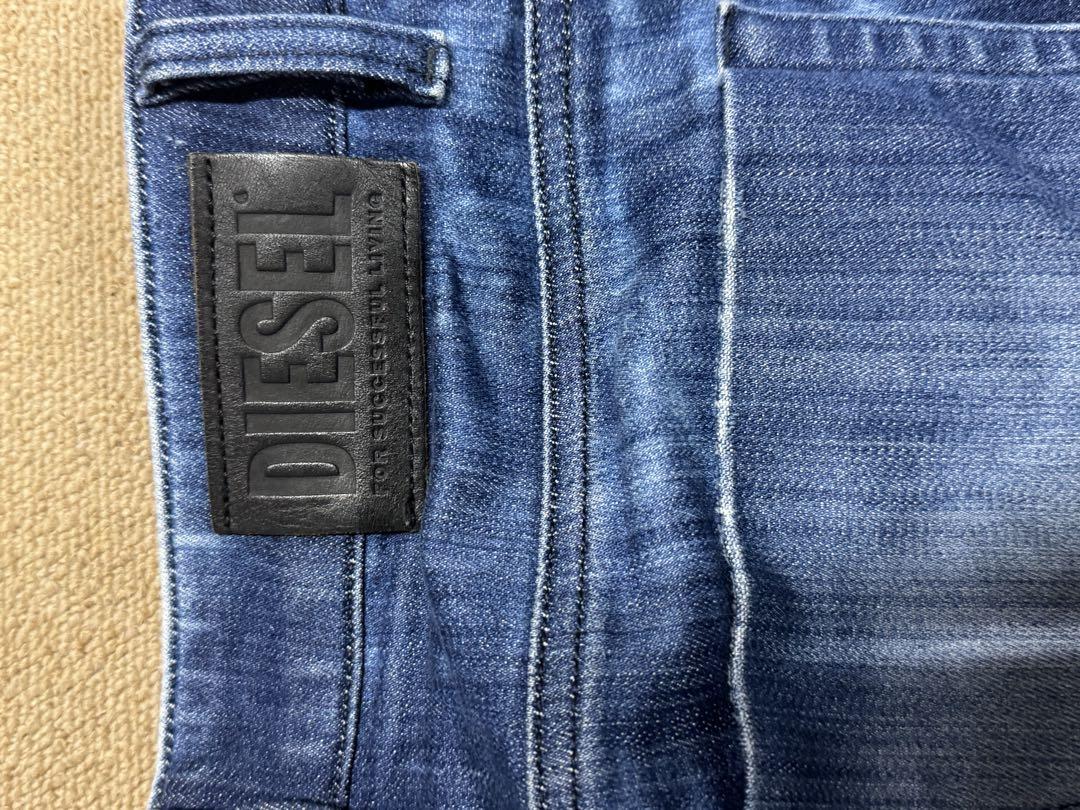 DIESEL ダメージ加工ブルーデニム テーパード 超美品 w30