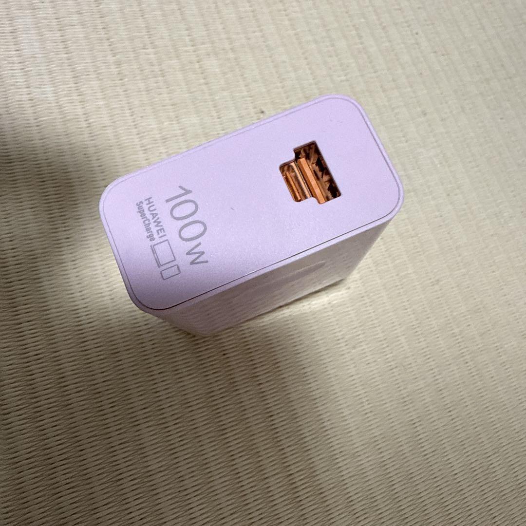 HUAWEI純正 100W 急速充電アダプタ　HW-200500C02