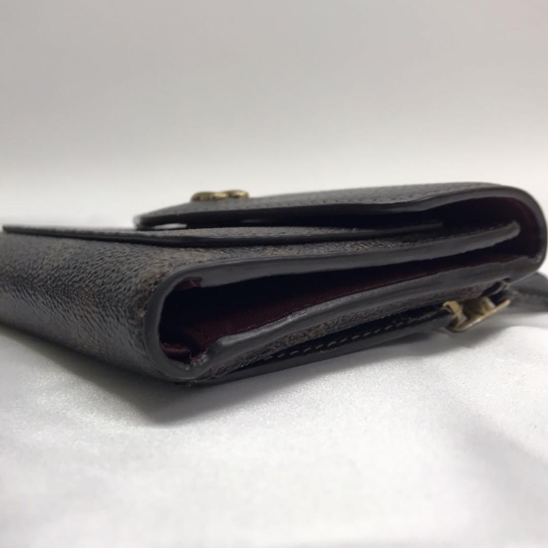 ☆美品☆COACH コンパクトウォレット 三つ折り ホース&キャリッジ