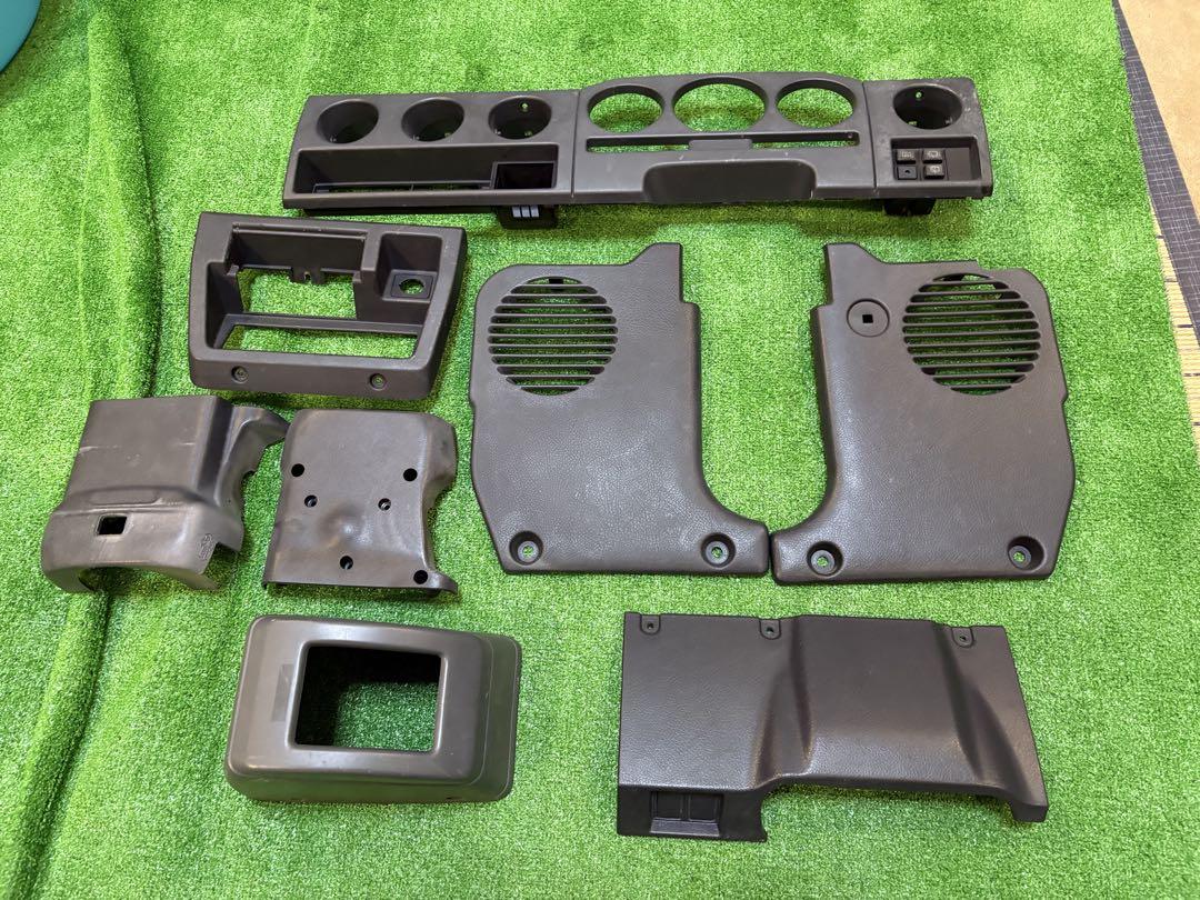 ジムニー JA22 メーターパネル オーディオパネル シガー コラムカバー