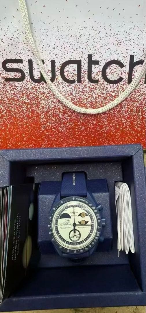 未開封　Swatch OMEGA Snoopy オメガ スウォッチ　スヌーピー