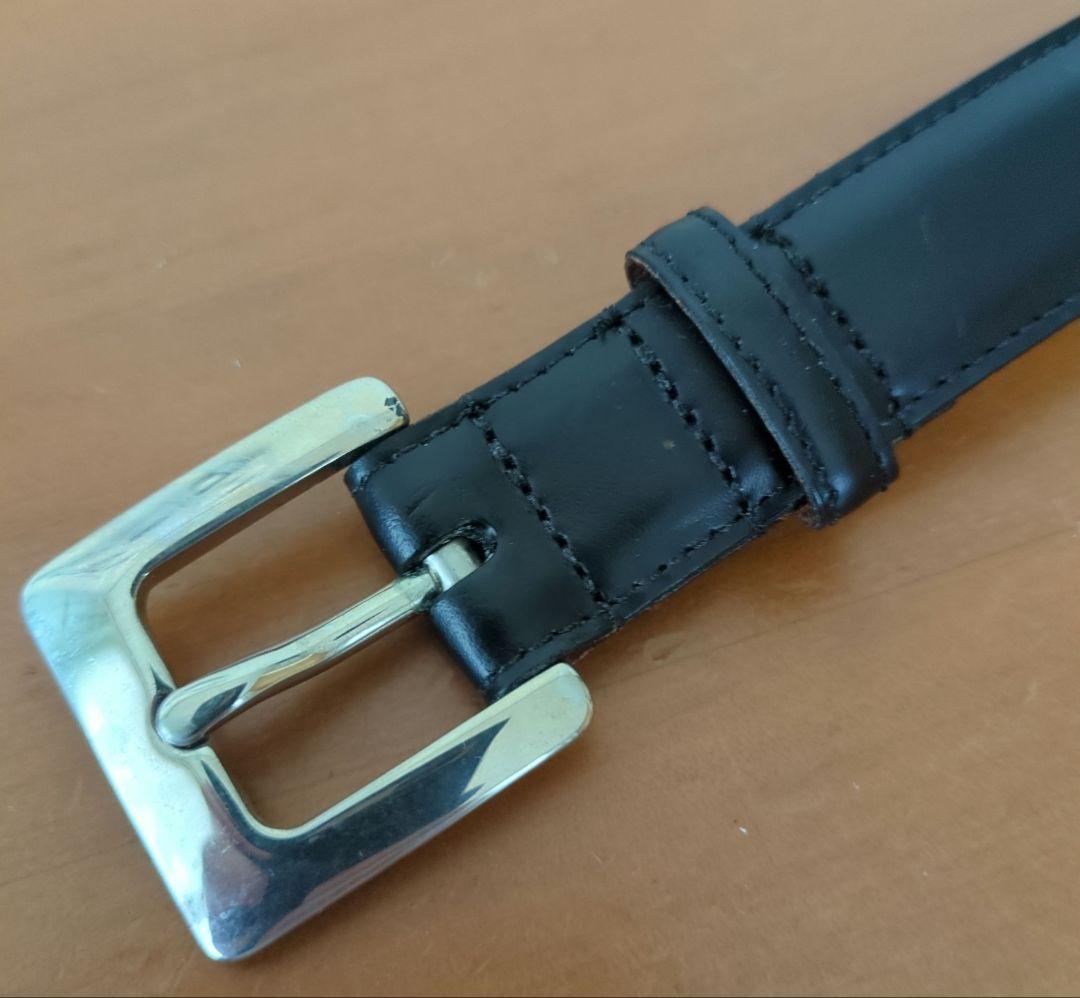 OLD COACH オールドコーチ レザーベルト 本革 ブラック COACH - COACH コーチ レザーベルト ブラック ゴールドバックル
