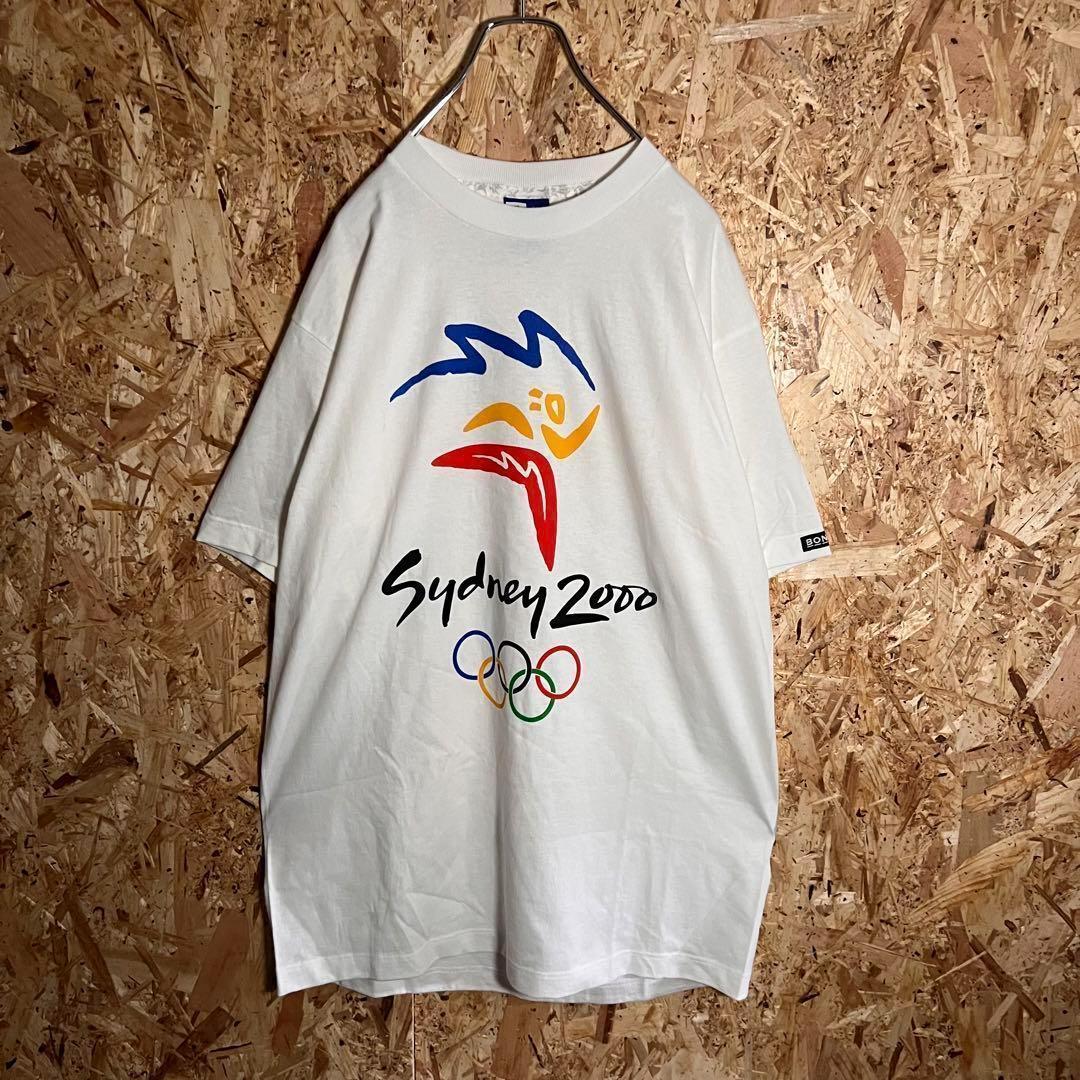 【未使用】2000年 シドニー オリンピック Tシャツ【XL相当】パリ