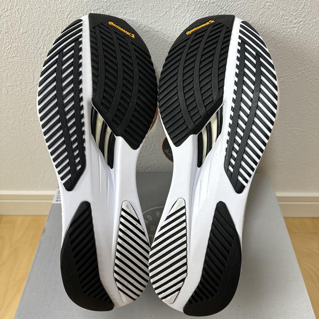 新品 adidas アディゼロボストン10ワイド ランニングシューズ 27.5