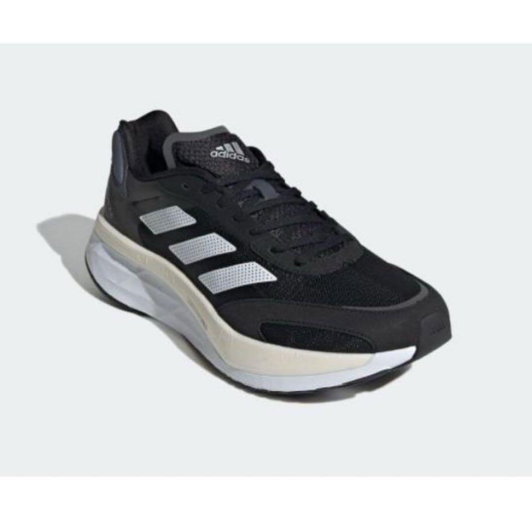 新品 adidas アディゼロボストン10ワイド ランニングシューズ 27.5