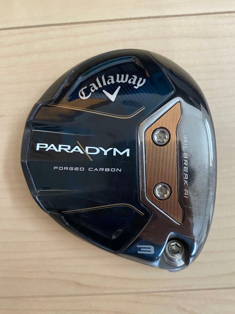 美品 パラダイム PARADYM フェアウェイウッド 3w ヘッド
