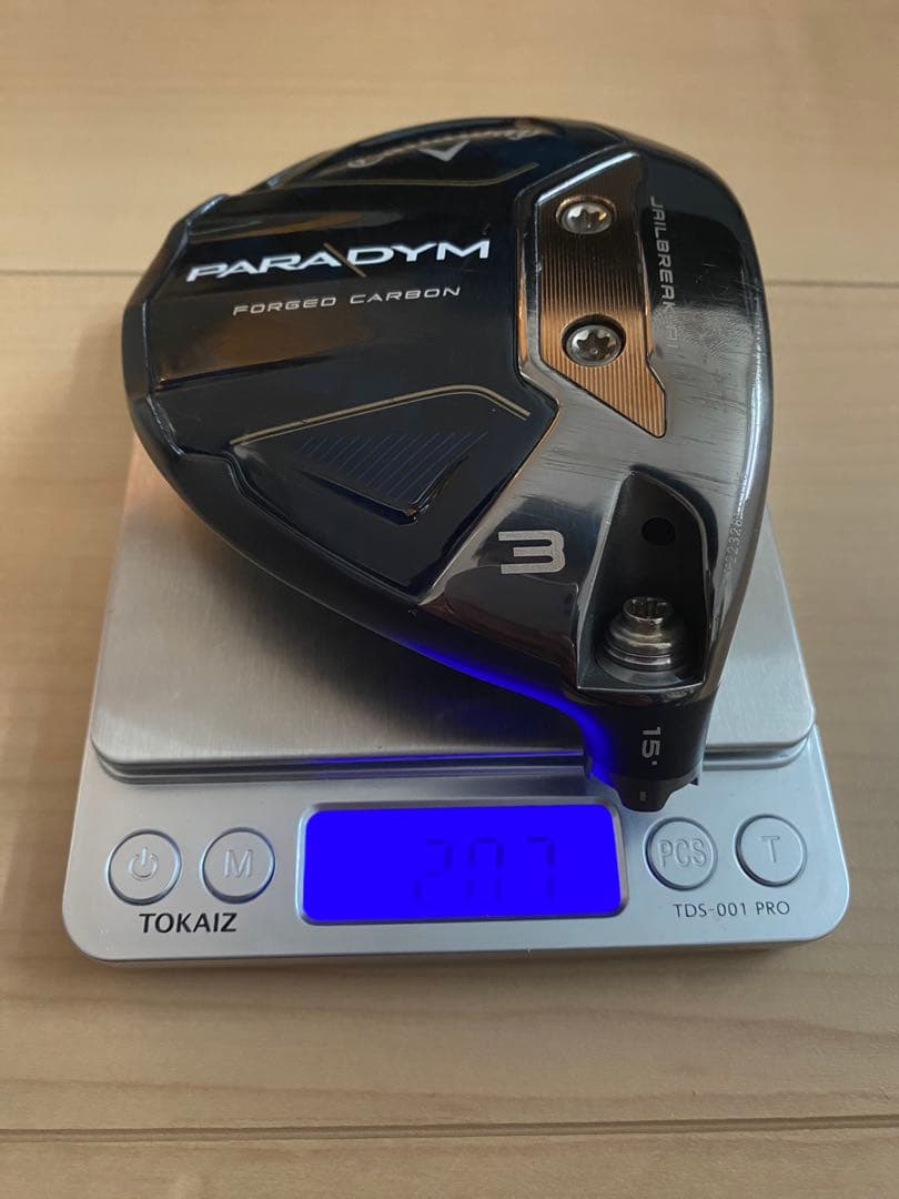 美品 パラダイム PARADYM フェアウェイウッド 3w ヘッド