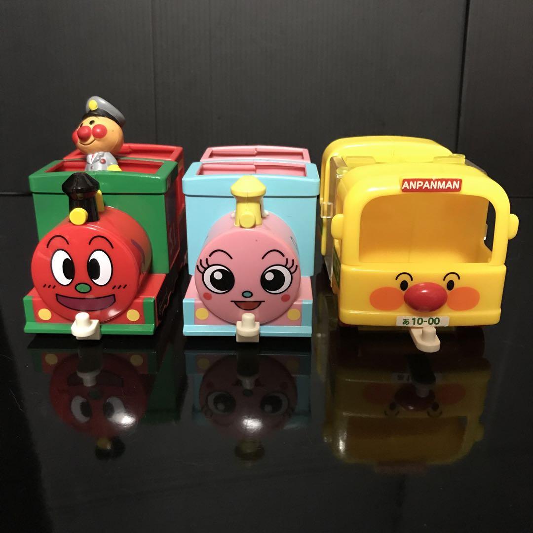 アンパンマン　ミュージアムシリーズ　つながるバス　廃盤　希少