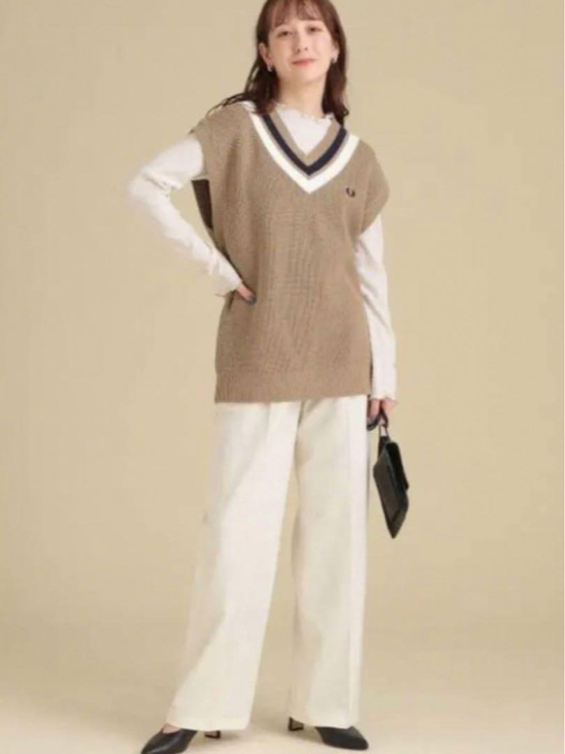 新品 FRED PERRY × Ray BEAMS / 別注 チルデン ベスト