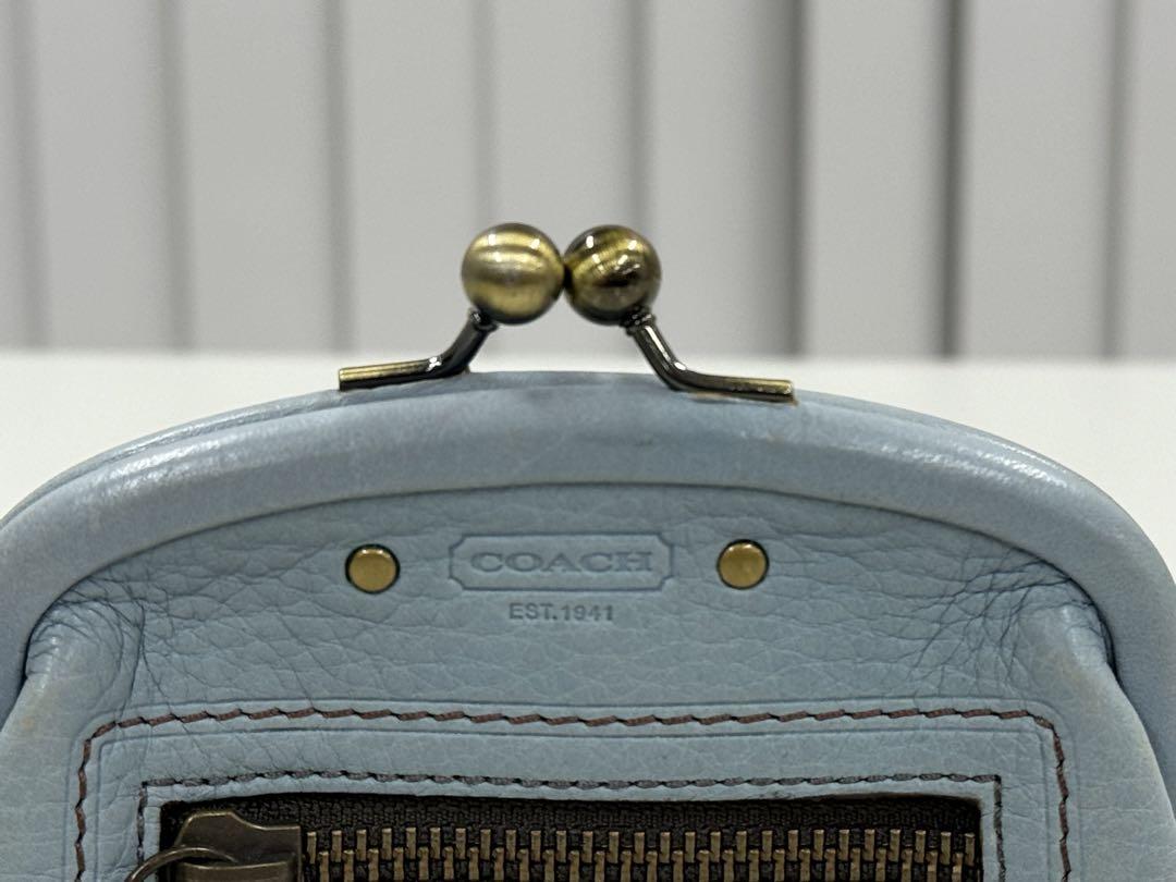 COACH/コーチ　がま口　小物入れ★
