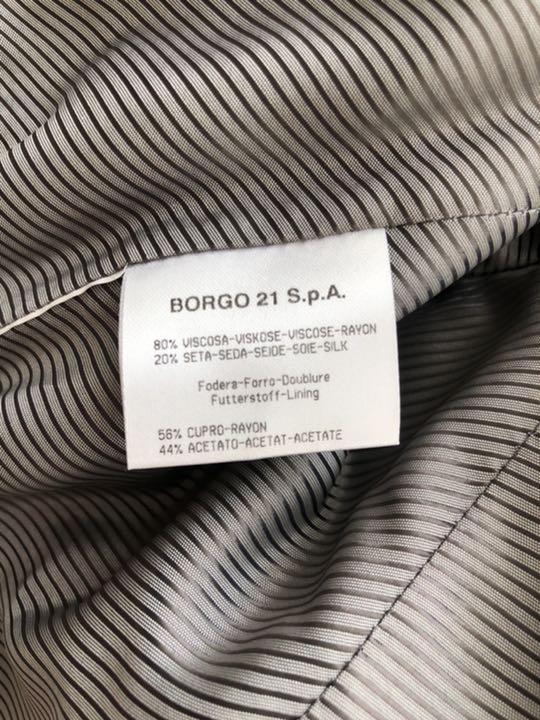 GIORGIO ARMANI ジャケット ブラック ベロア 38 画像5