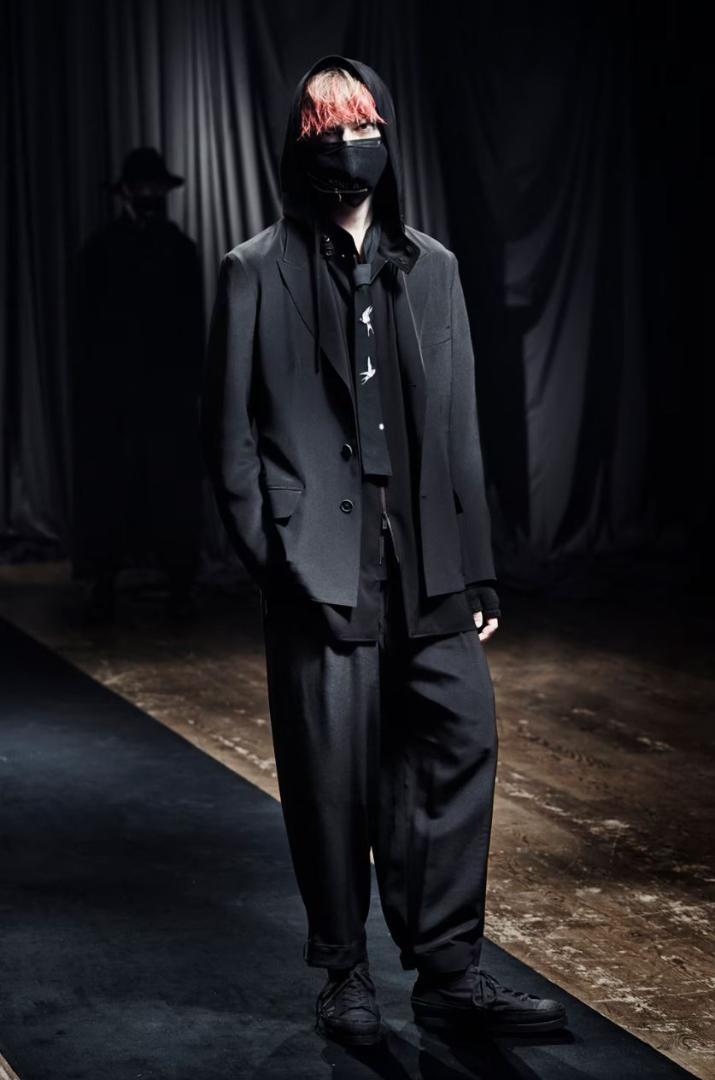 Yohji Yamamoto POUR HOMME ツバメ 燕 ネクタイ Yohji Yamamoto POUR HOMME ツバメ 燕 ネクタイ