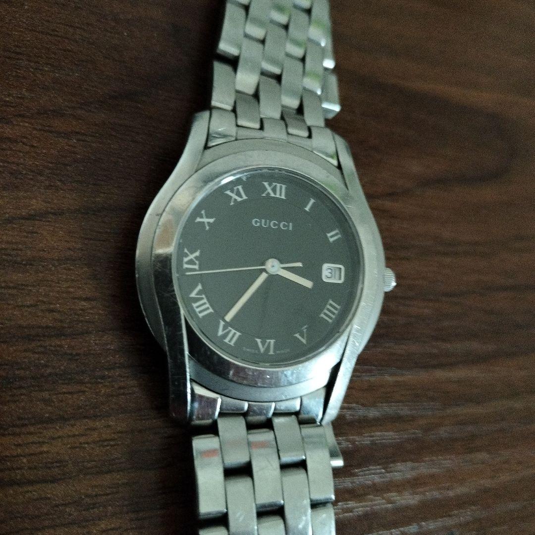 ま*こ様 腕時計 GUCCI メンズ 5505ss ジャンク品 　 グッチ腕時計