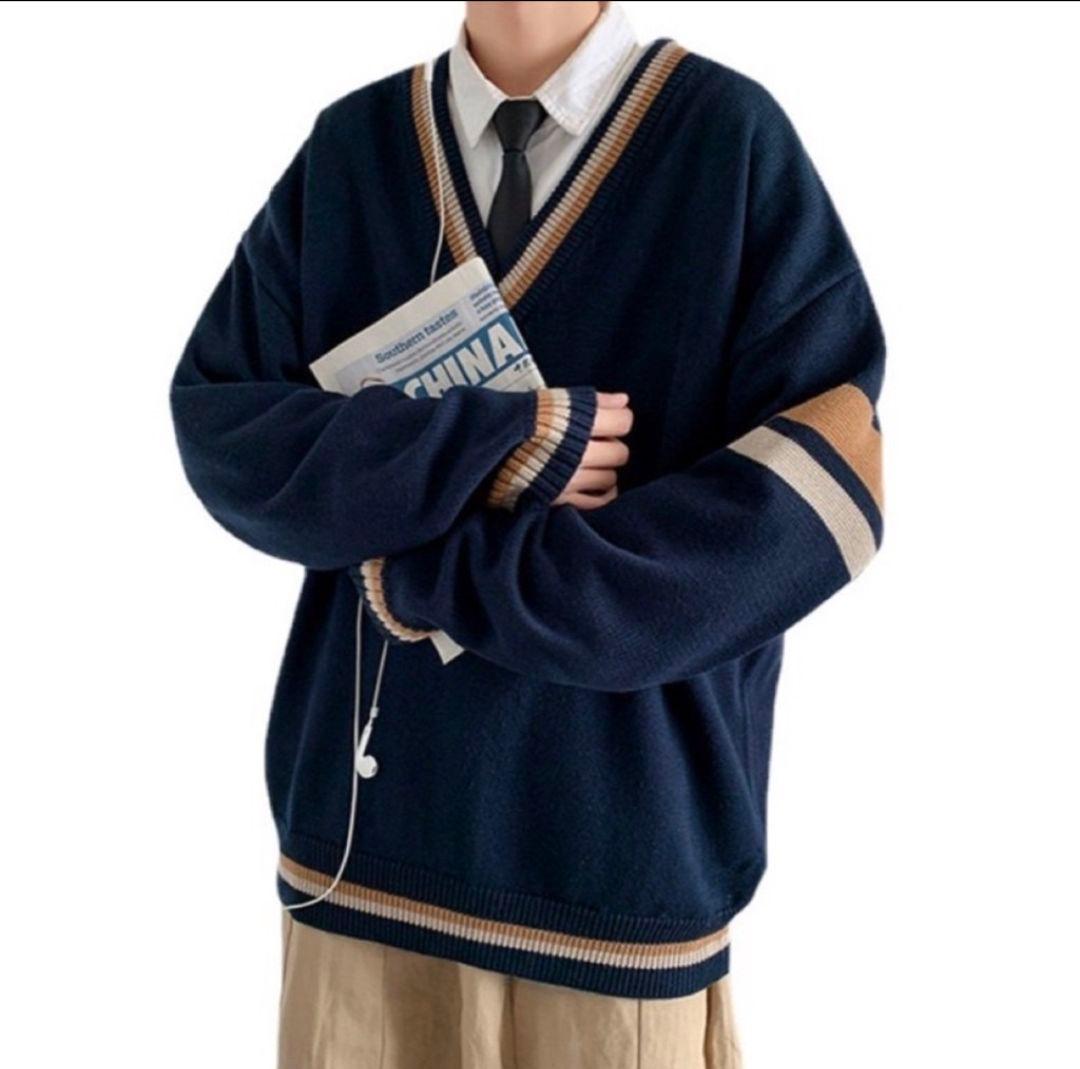 カーディガン 韓国 レディース メンズ ニット L 女子 ユニセックス 秋 2WAYネックニットカーディガン レディース トップス 長袖 秋服 冬服 ハイネック 10代 20代 30代 韓国ファッション 韓国 リブ 羽織り  （ホワイト）