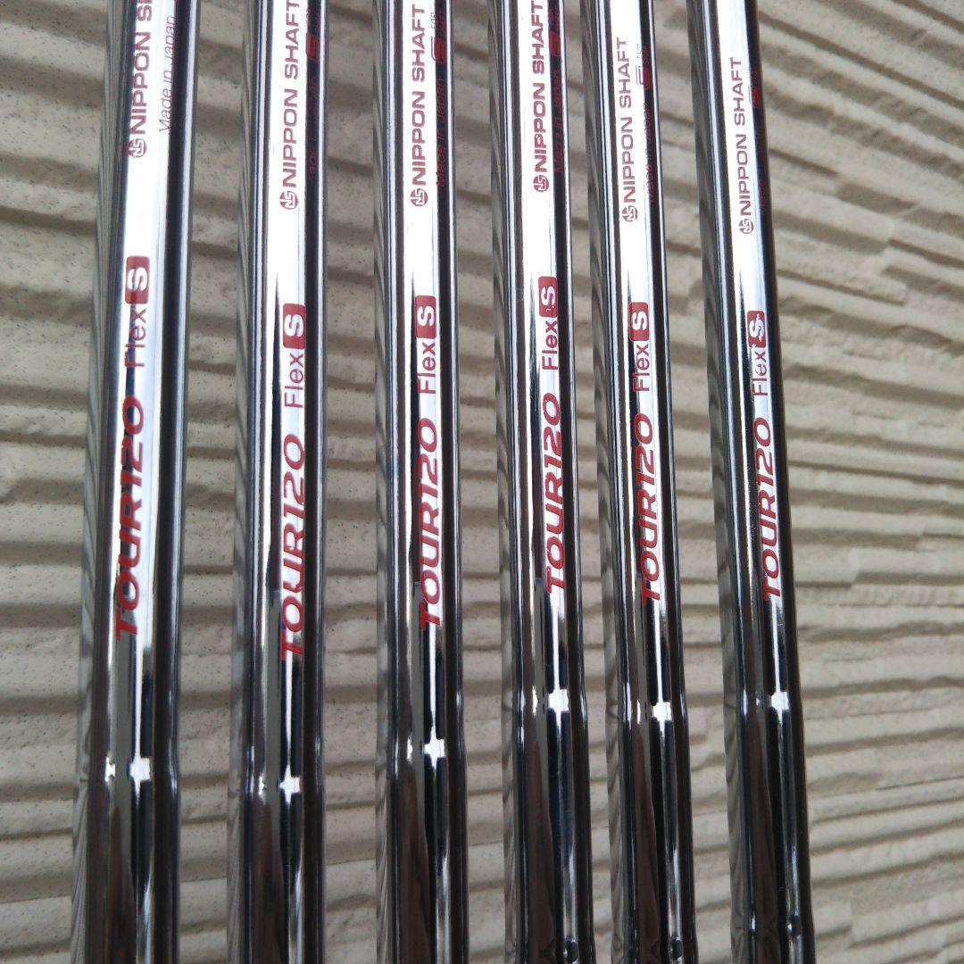 NSプロ モーダス120 Sシャフトのみ  5I～PW 6本