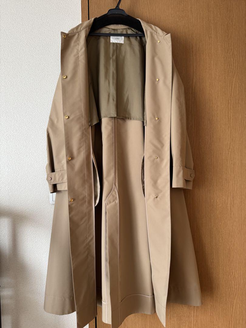 新品未使用 IENA コットンポリエステルステンカラーコート