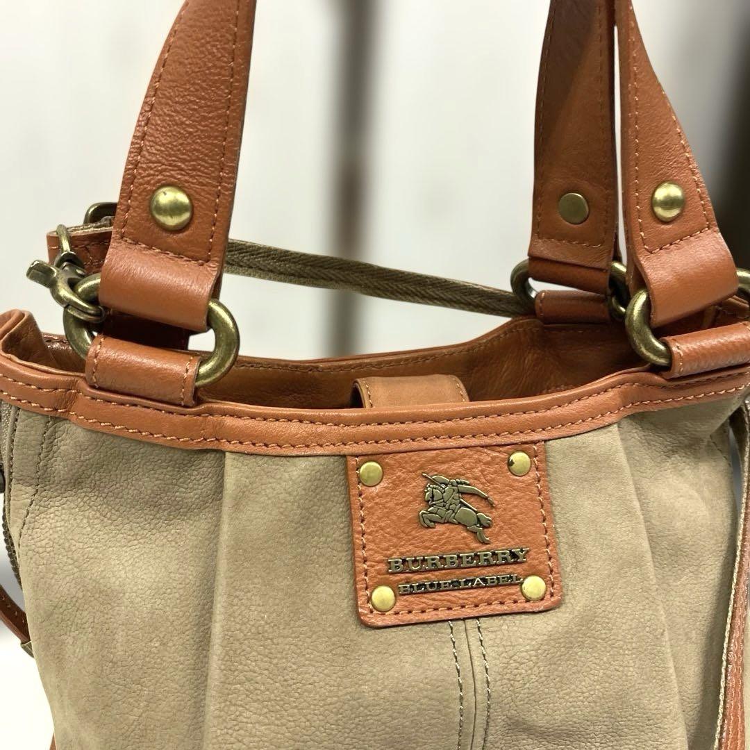 BURBERRY BLUE LABEL セミショルダー・ハンドバッグ BURBERRY バーバリー ハンドバッグ ショルダーバッグ 2way