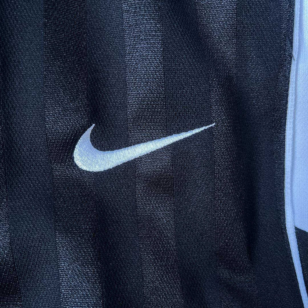 NIKE ナイキ XL ジャージ 黒 ブラック 刺繍ロゴ トラックパンツ
