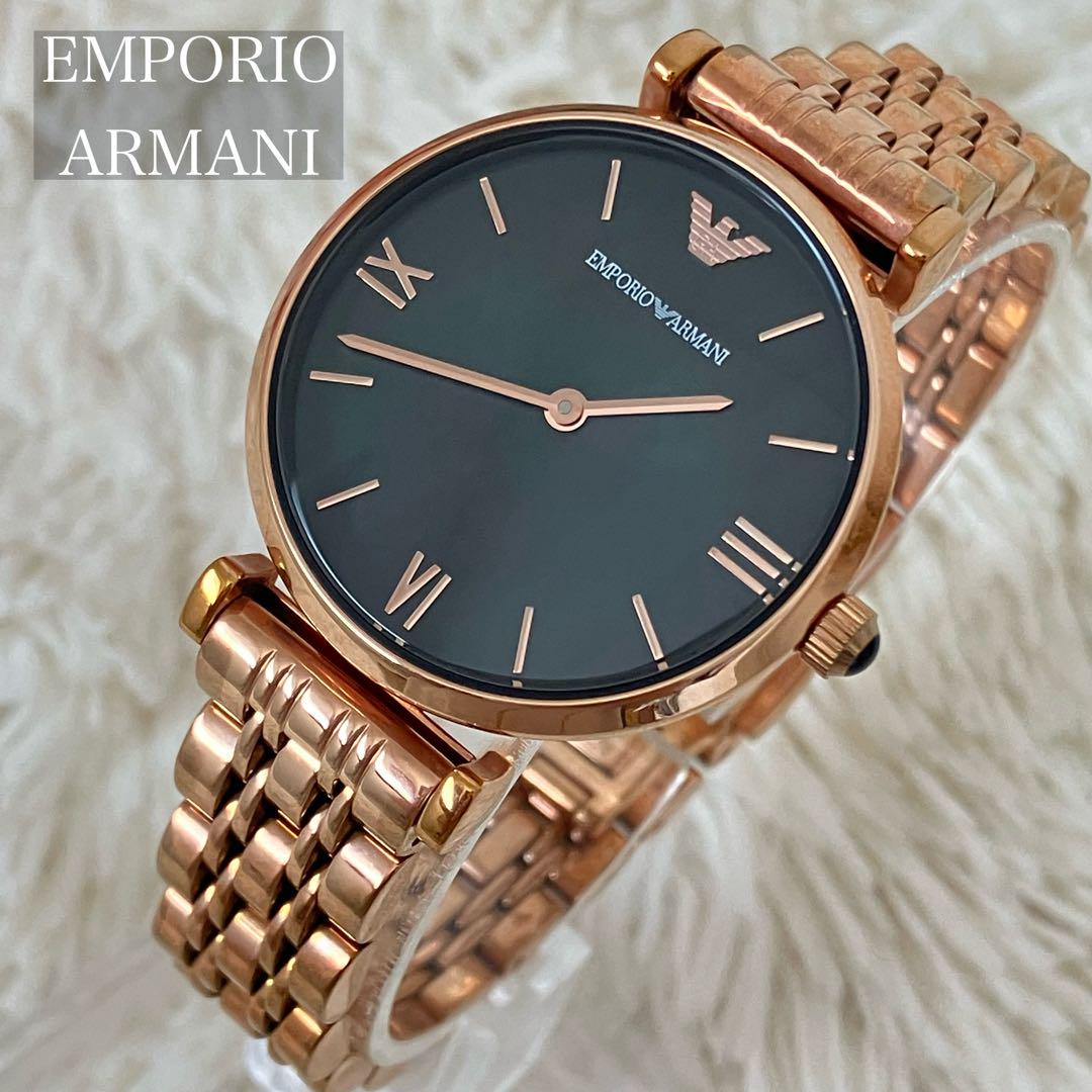 EMPORIOARMANI✨アルマーニ 腕時計 クォーツ レディース - メルカリ