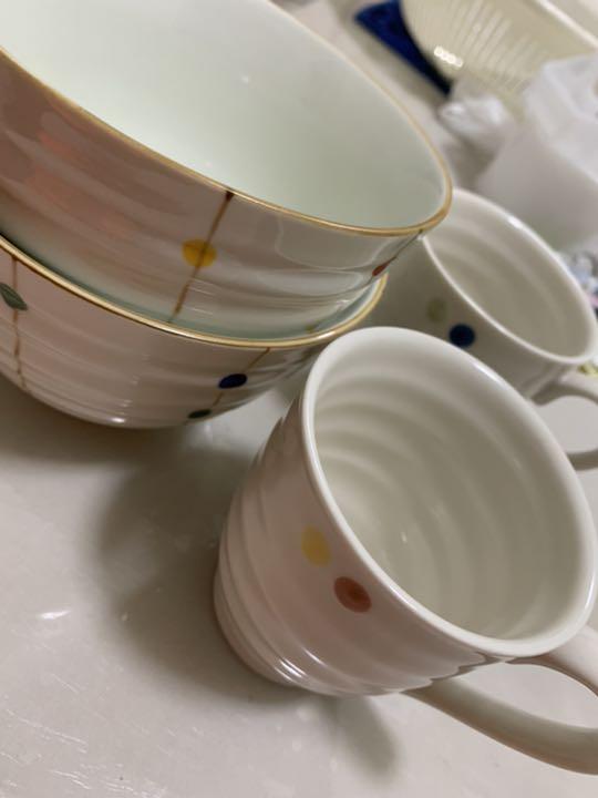 茶碗、コップセット