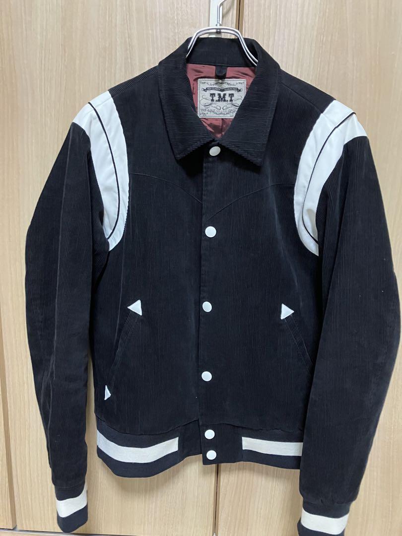 CORDUROY STADIUM JACKET／BLACK Ｌ