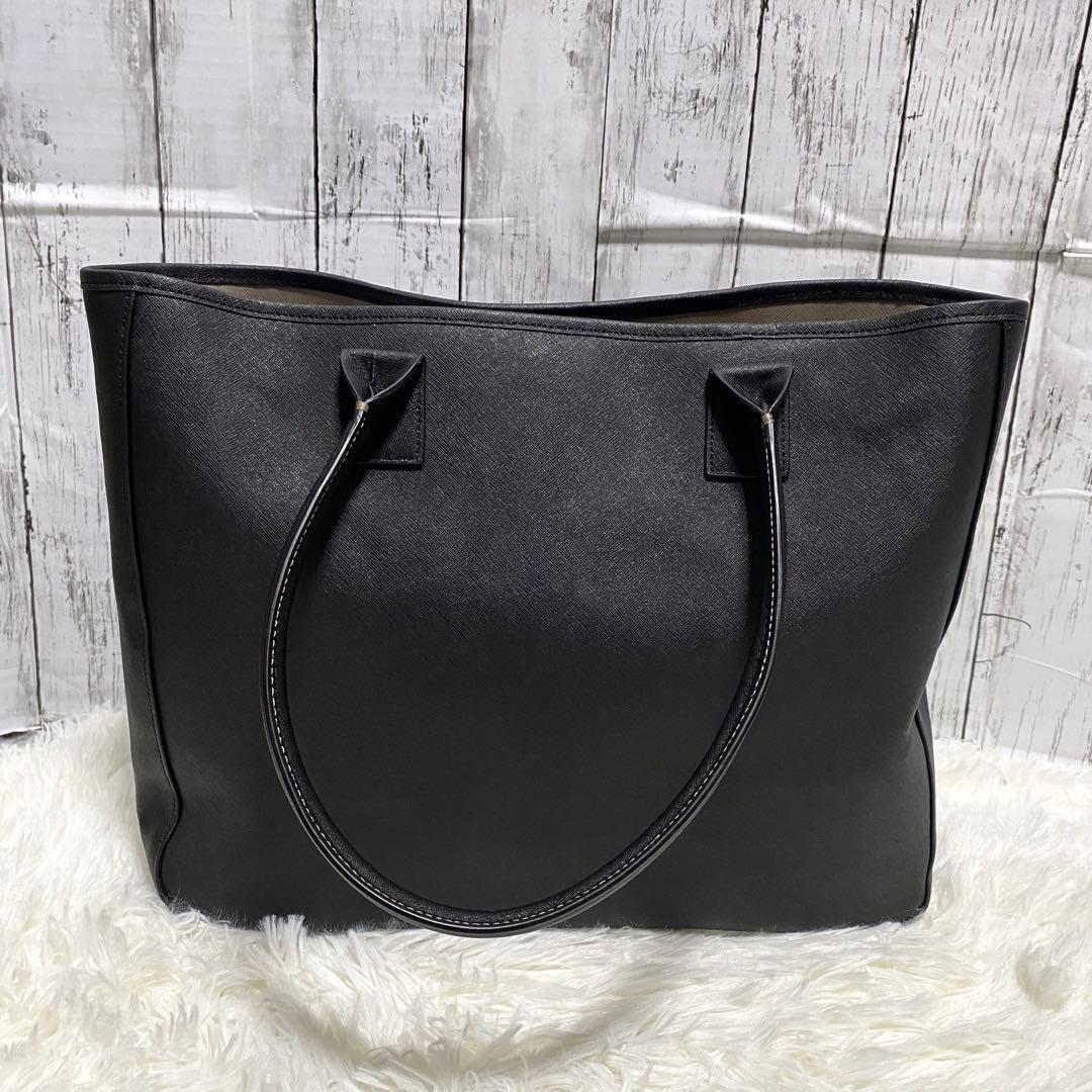 極美品✨Paul Smith トートバッグ レザー ブラック サフィアーノ A4