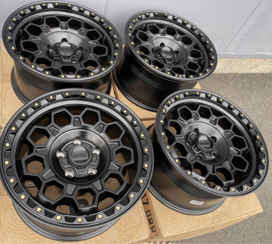 KMC KM545 17インチホイール 17x9 +0 127-5穴 ラングラー