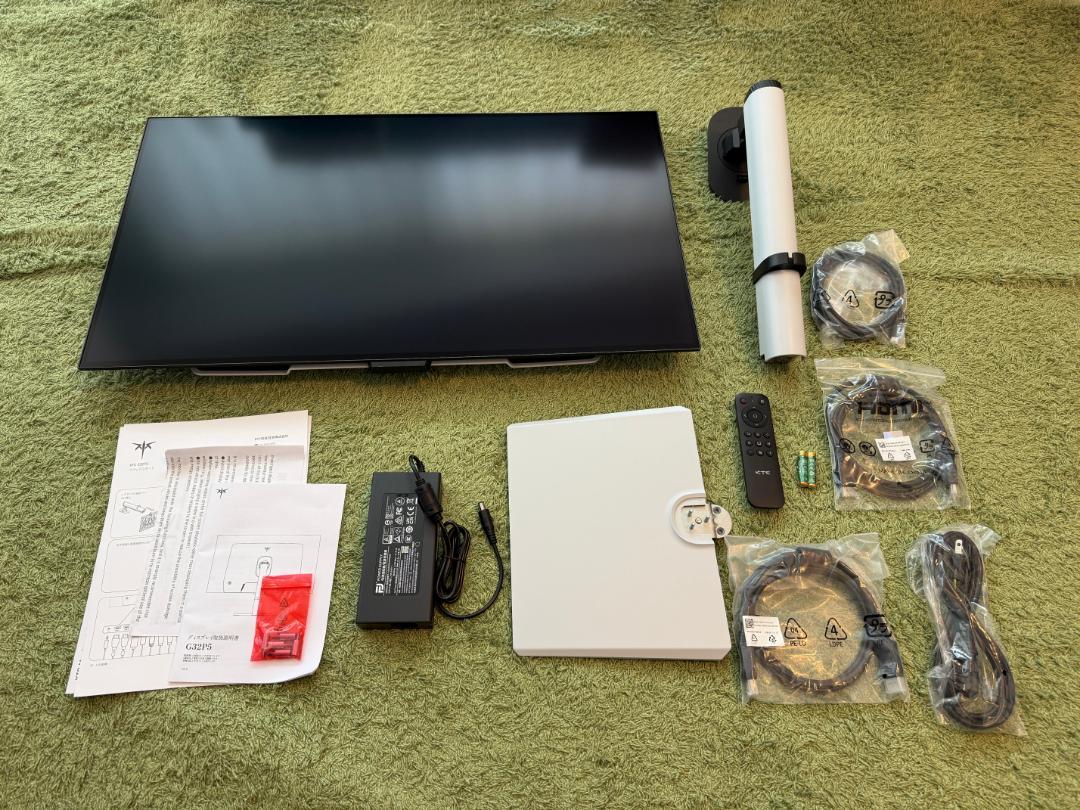 KTC G32P5 31.5インチ 4Kゲーミングモニター 480Hz 有機EL