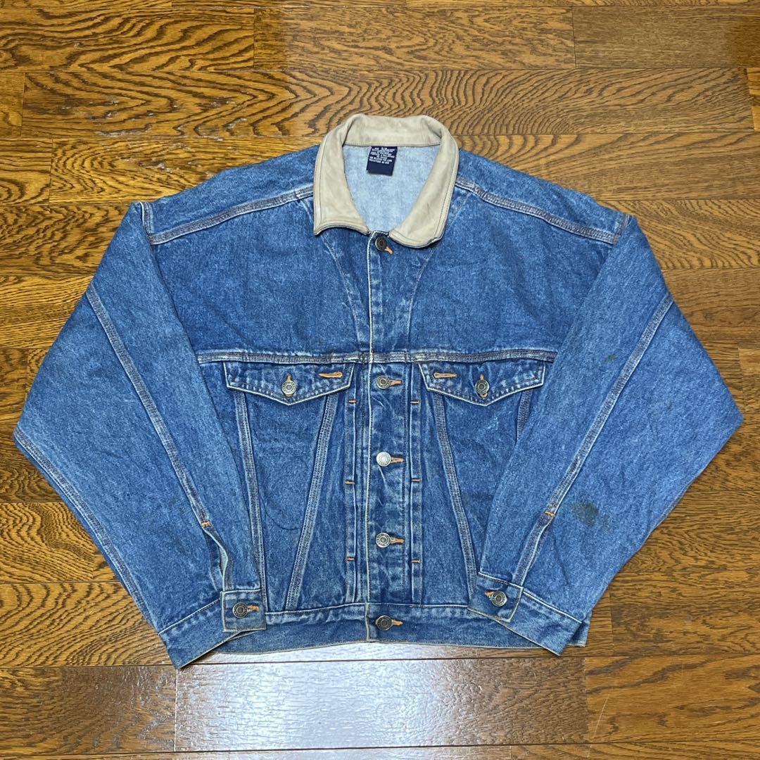 90s old GAP ギャップ　デニムジャケット　Gジャン　アメカジ　古着 古着 ギャップ GAP GAP BLUE JEANS デニムジャケット Gジャン