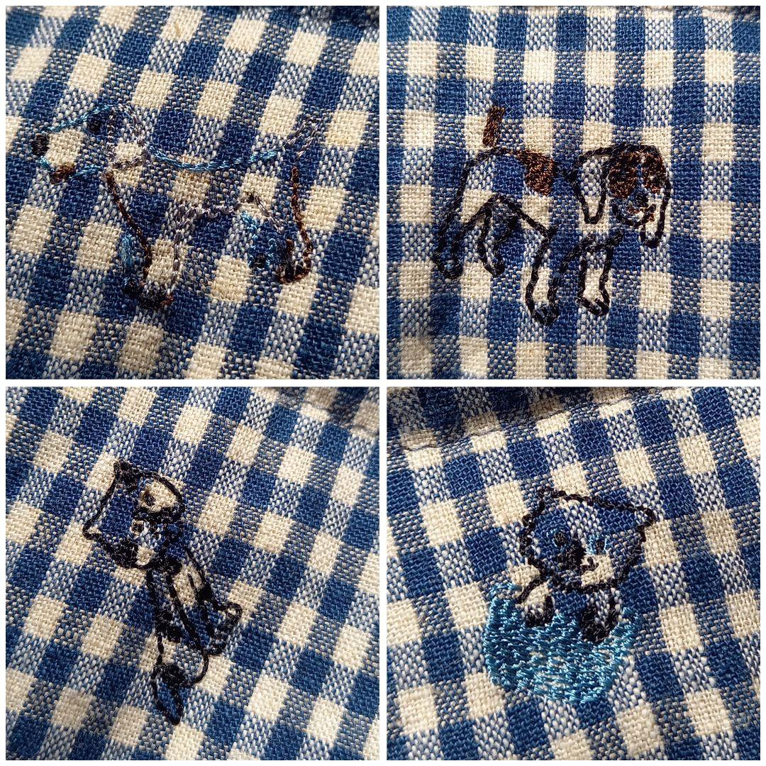 動物 刺繍