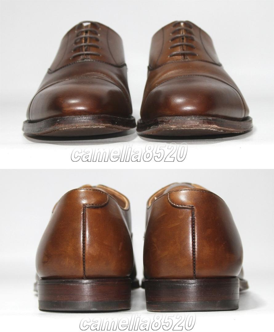 こ*ぱ様 英国製 CROCKETT＆JONES HALLAM 茶色 8.5 約2