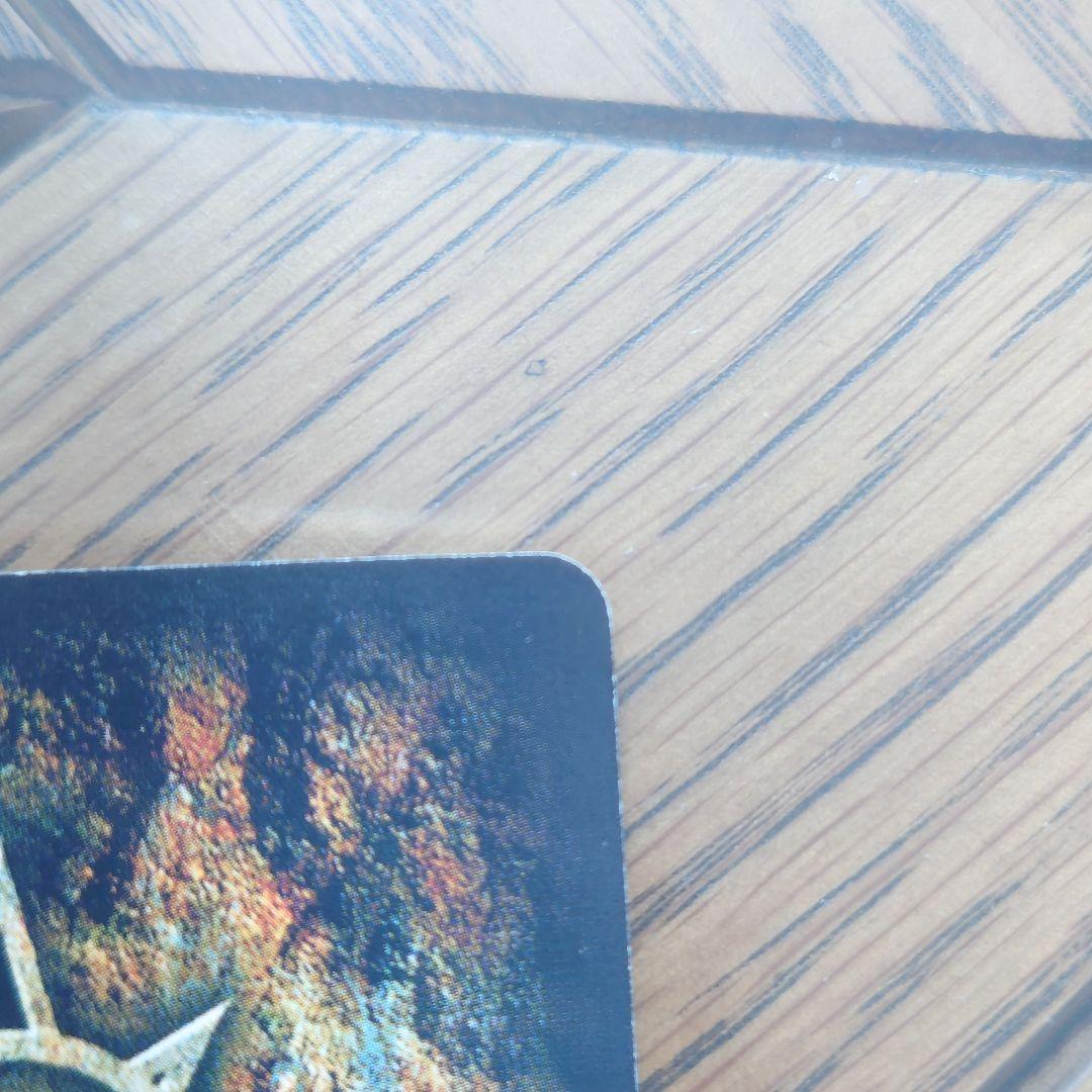 ベルカード 紫雷の雷帝目立った傷や汚れなし