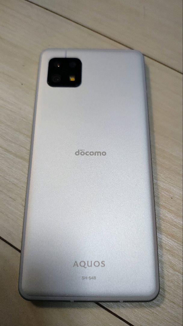 【未使用品】docomo AQUOS Sense6 SH-54B シルバー 本体